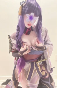 Raiden shogun shows off her eternal beauty