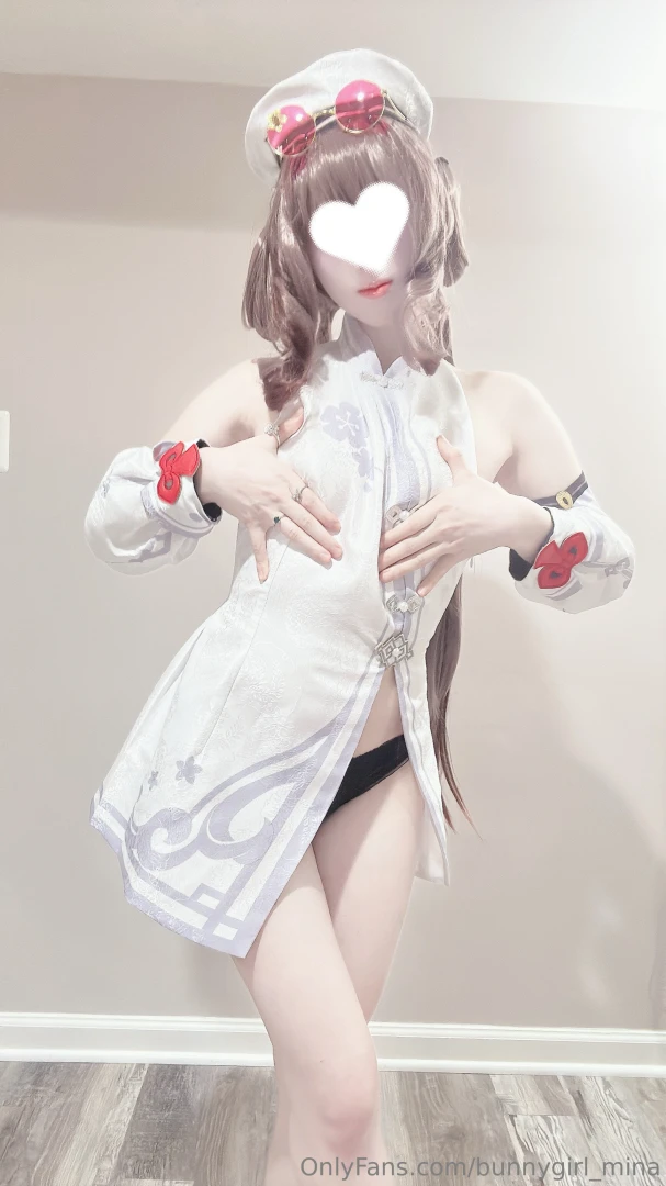 Cheeky hu tao showing her new outfit to you part 2 
