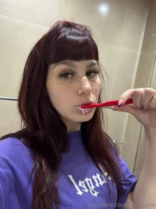 I take oral hygiene seriously and i just love the feeling of something