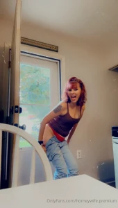 When u flash ur neighbors outside moewing grass