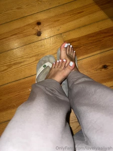 Flip-flops are made for white toes part 1