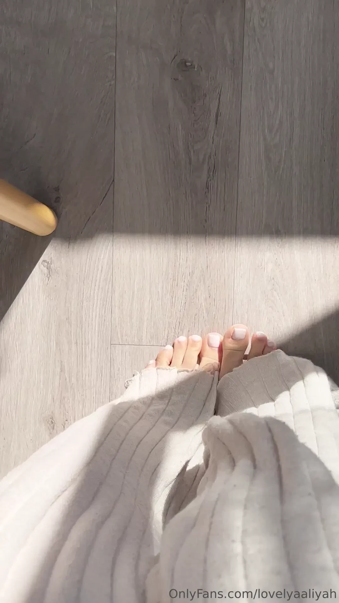 I have a bad habit of walking barefoot some are quite happy 