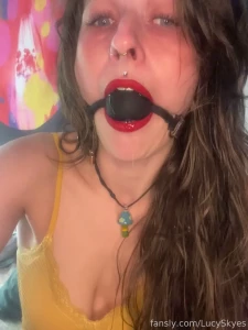 Nothing feels sloppier and sexier than uncontrollable drooling around