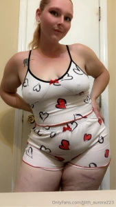 Too tired to play but look at my cute new jammies i got today part 2
