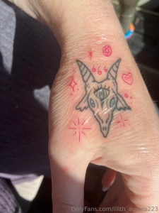 Had great day yesterday treating myself with my tattoo touch up and part 2