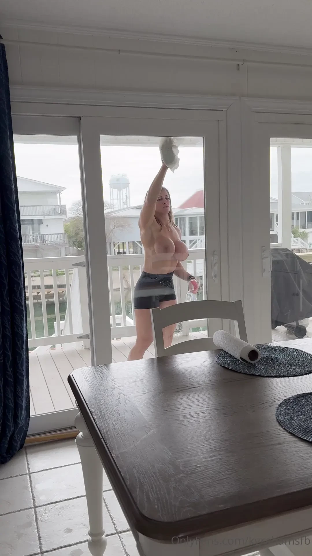 Tip the cleaning lady if you want more videos of me cleaning my house 