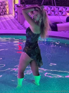 Right before i got kicked out for sneaking into the pool after hours