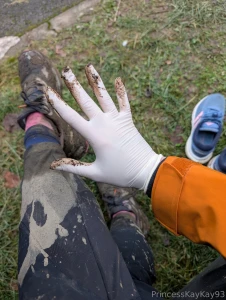 I ran three trail races in two days and look what happened to my shoes