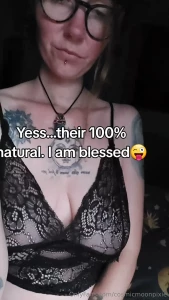 I love my boobs there alll natural i am lucky
