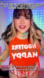 Pov i m your waitress at goonette hooters would my version of the part 2