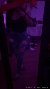 Later tonight the jeans and shirt come off are you ready