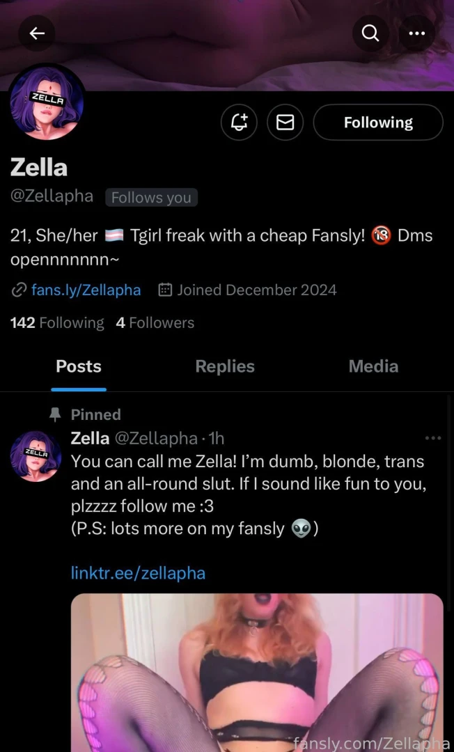 Everyone go give my twitter a follow for daily posts of me fucking 