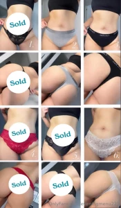 Buy my used panties 30 per pair - inc 1 day of wear gym session add