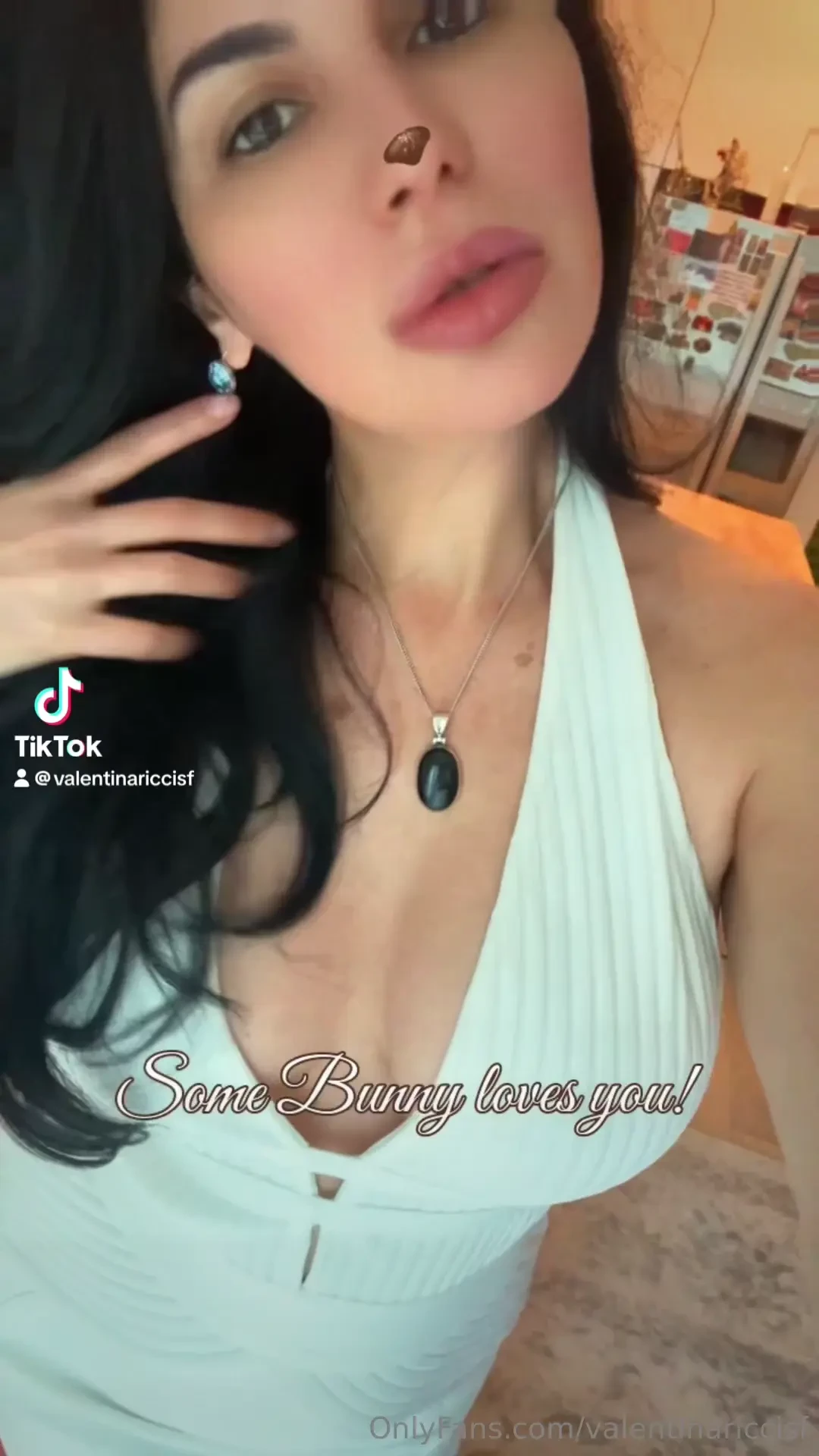 Some bunny loves you and she wishes you a sweet gentle easter may this 