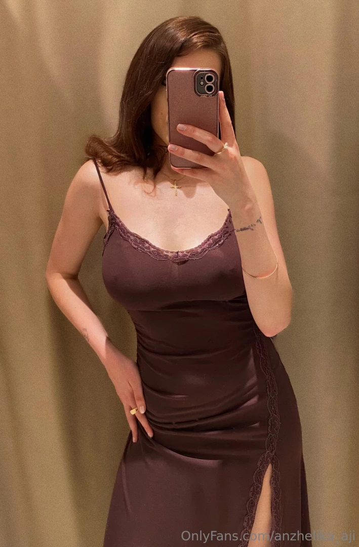 Shopping today choosing new dresses 