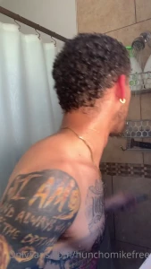 Long day of work calls for soapy showers