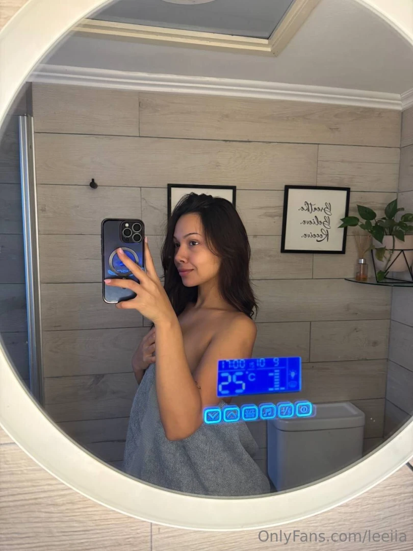 In this room it s just me you and a towel what s obviously unnecessary 