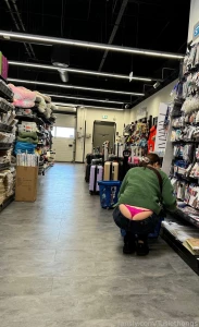 Public whaletail thongslip part 1