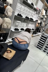 Victoria secret mood whaletail public thongslip thongfail part 2