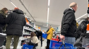 Shopping before christmas time wasn t very pleasant people are busy part 22