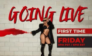 Sorry guys i change my mind going live this friday instead so that