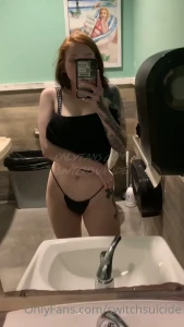Sneaky bathroom bikini anyone