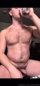 Bedtime protein chug