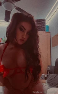 Feeling christmasy by wearing this and oops cheeky nipple slipped