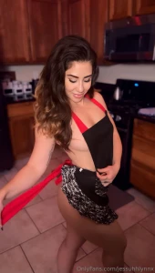 Giving you your own private show in the kitchen