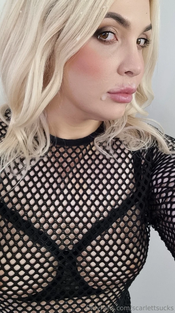 Blasted with cum 