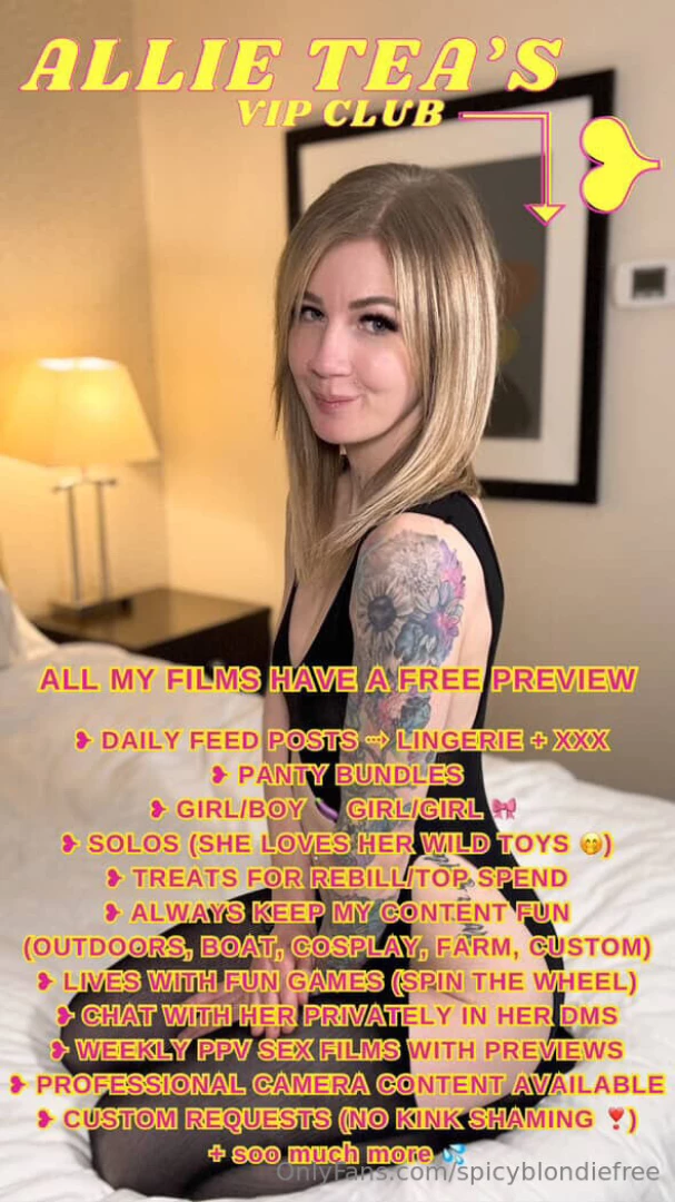 - - free preview on all my films daily feed posts lingerie xxx chat part 1 