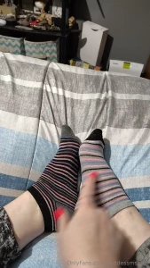 Let me speak sweet nothings to you about my feet