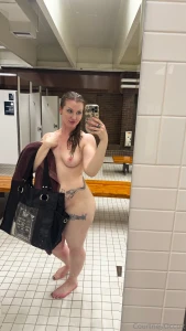 Shouldn t be taking pics in the change room but couldn t help it lol part 1