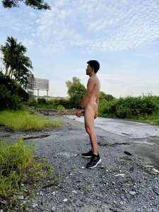 Content almost get caught outdoor public od jerking asian gay thai part 5