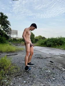 Content almost get caught outdoor public od jerking asian gay thai part 22
