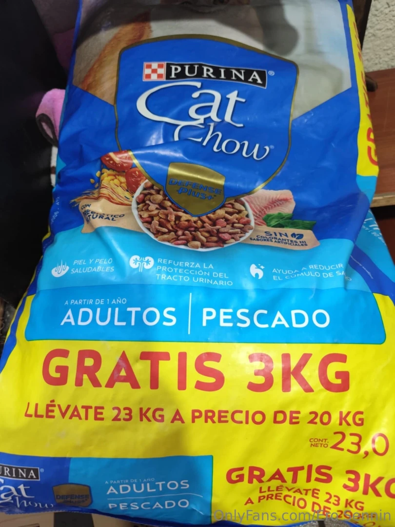 Que ondi amigos por cierto ando super feliz fui a comprar croquetas 