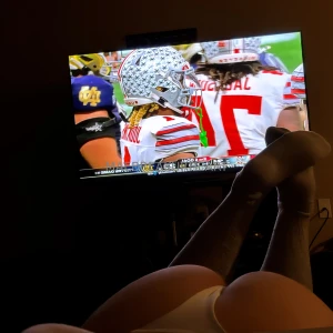 Watching football with me would be very distracting