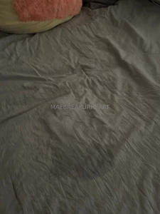 Welp it soaked thru my cum towel