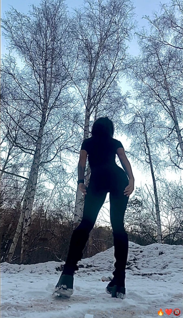 Find a woman who gets snowed on in two places is a humorous way to 