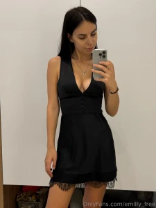 In a black dress i feel confident and mysterious every detail