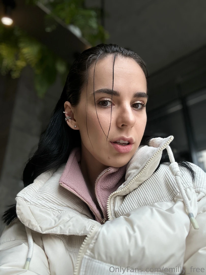 Cold air is invigorating and a warm jacket creates its own coziness 