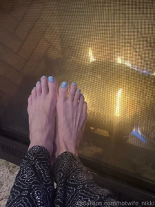Lounging by the fire
