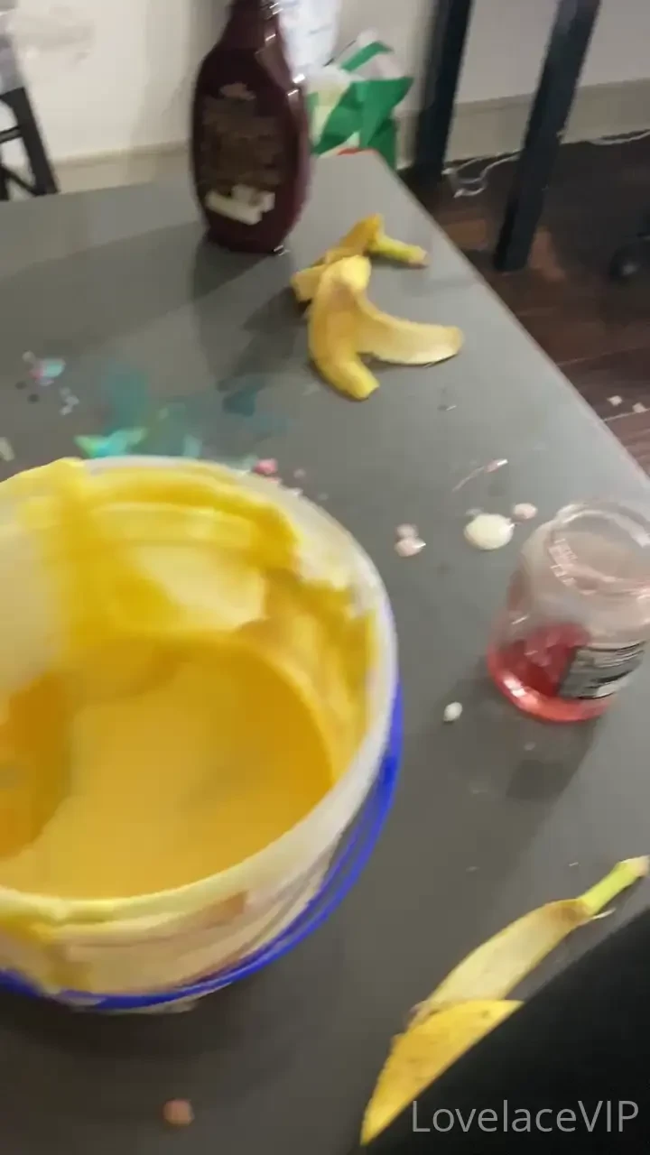 Sunday wrestling amp messy fetish day i poured gallons of ice cream part 1 