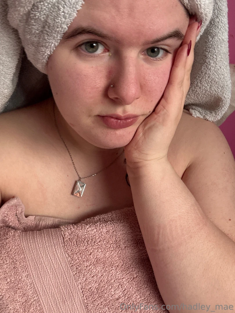 Just showered x 