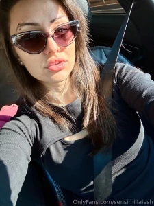 Play with my pussy while i drive like this i want to feel adrenaline