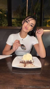 Wanna eat me i mean wanna eat with me