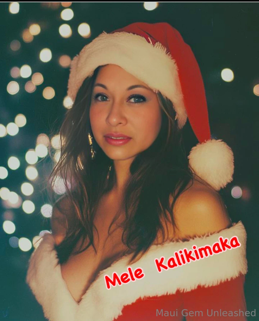 Mele kalikimaka another year coming to an end mahalo to all my fans 