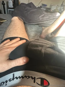 A little morning hard on and a peek at my tight little hole