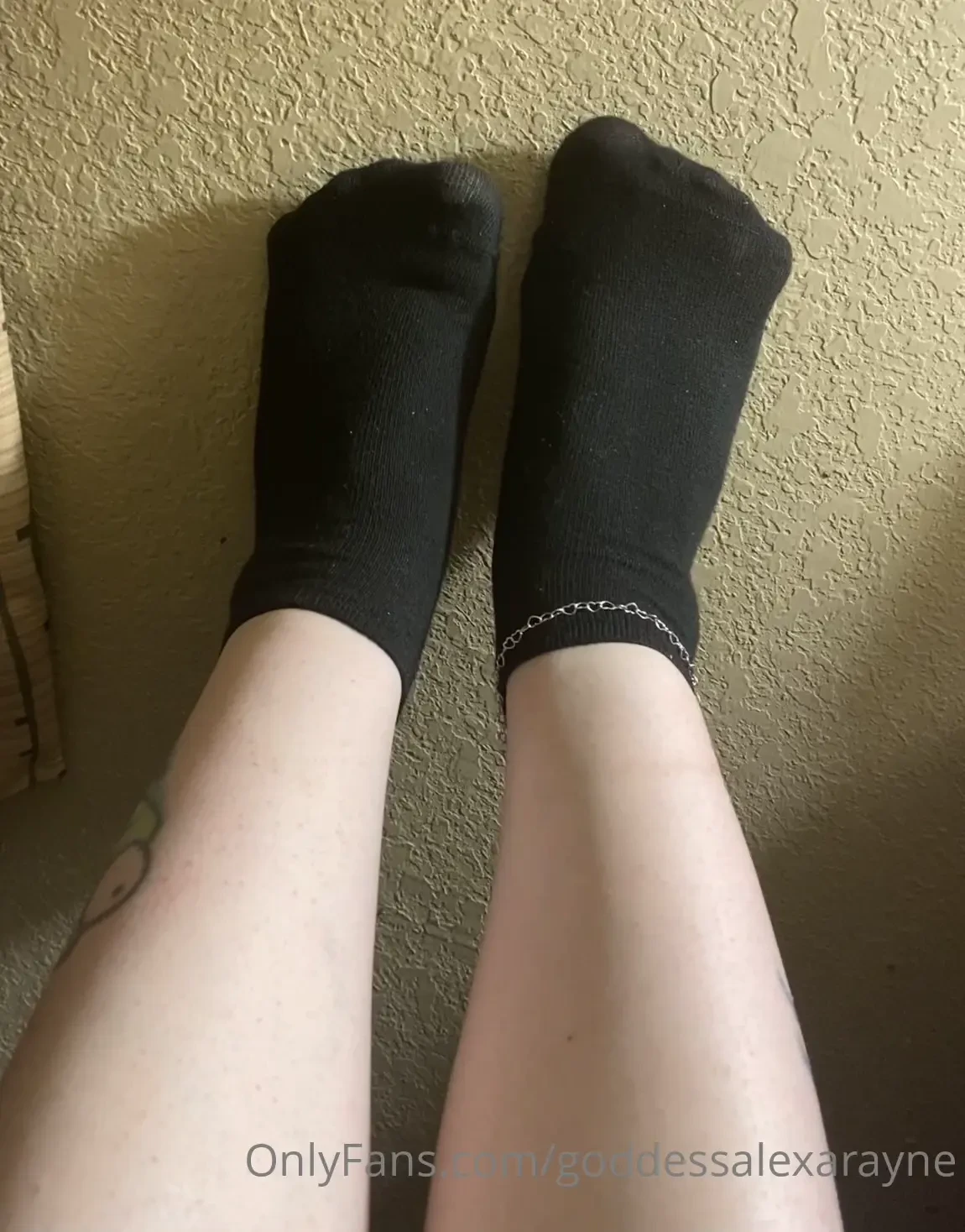 My socks are so sheer you can almost see my toes what a tease 