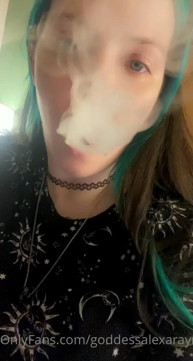 Let me blow smoke in your face while i use you as a footrest 